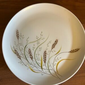 Vintage Melmac Whispering Wheat Dinner Plates Set of 5